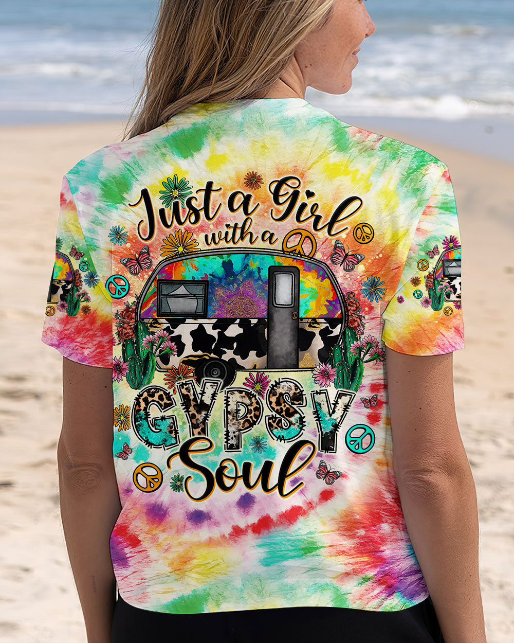 JUST A GIRL WITH A GYPSY SOUL ALL OVER PRINT - TLNO0811241