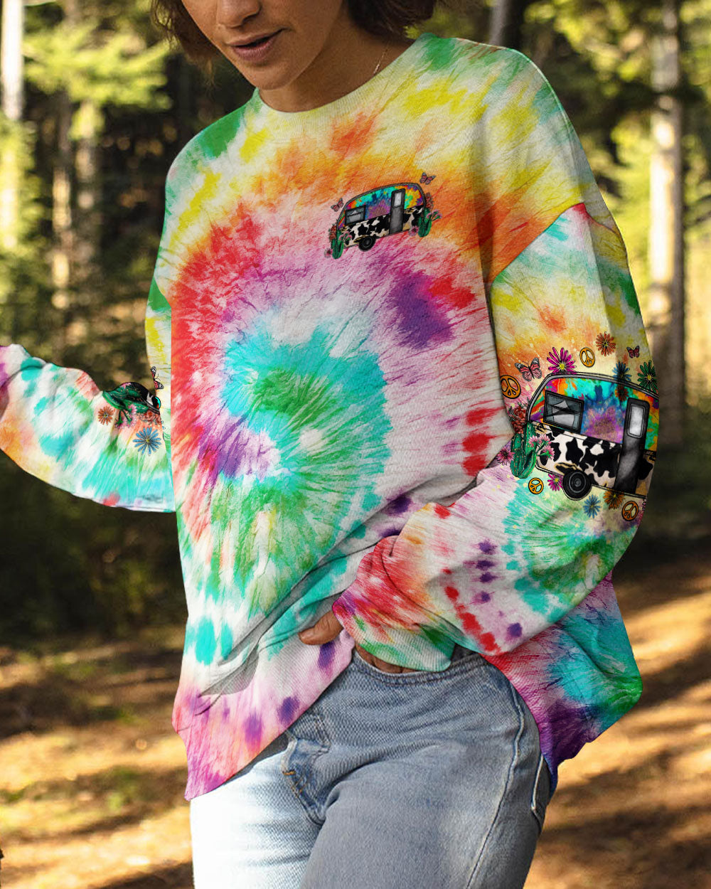 JUST A GIRL WITH A GYPSY SOUL ALL OVER PRINT - TLNO0811241