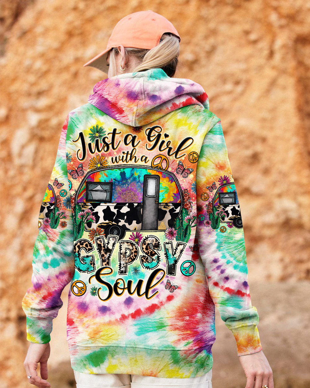 JUST A GIRL WITH A GYPSY SOUL ALL OVER PRINT - TLNO0811241