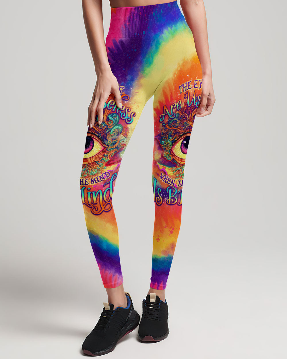 THE EYES ARE USELESS WHEN THE MIND IS BLIND TIE DYE ALL OVER PRINT - TLNO0909231