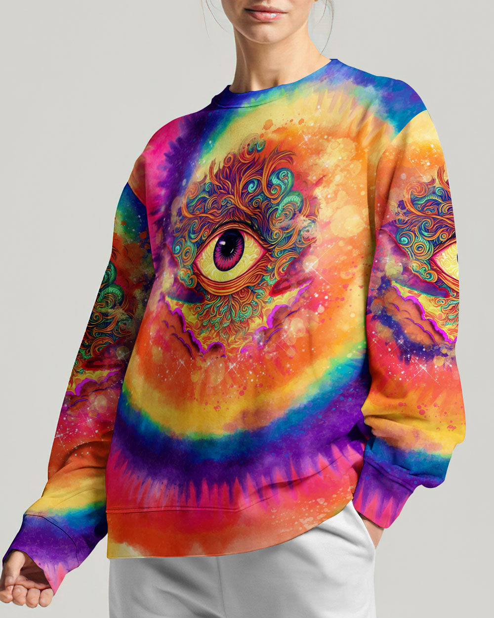 THE EYES ARE USELESS WHEN THE MIND IS BLIND TIE DYE ALL OVER PRINT - TLNO0909231