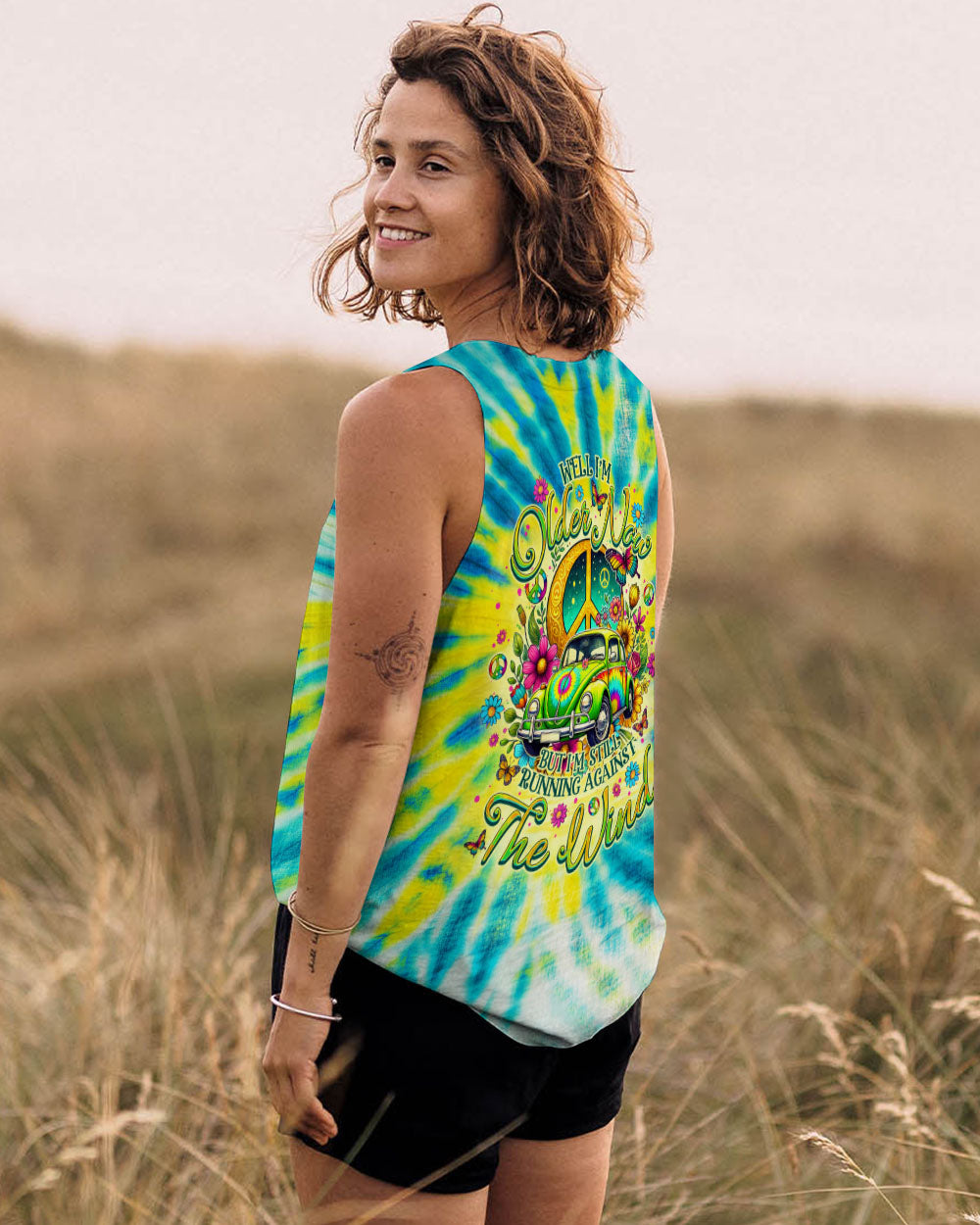 RUNNING AGAINST THE WIND TIE DYE ALL OVER PRINT - TLNO1008242