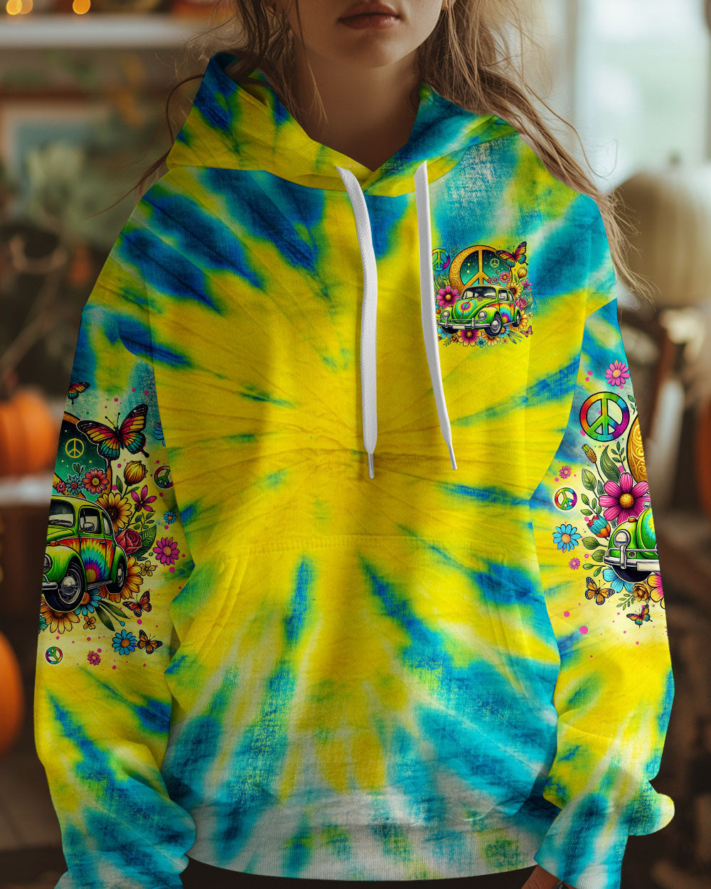RUNNING AGAINST THE WIND TIE DYE ALL OVER PRINT - TLNO1008242