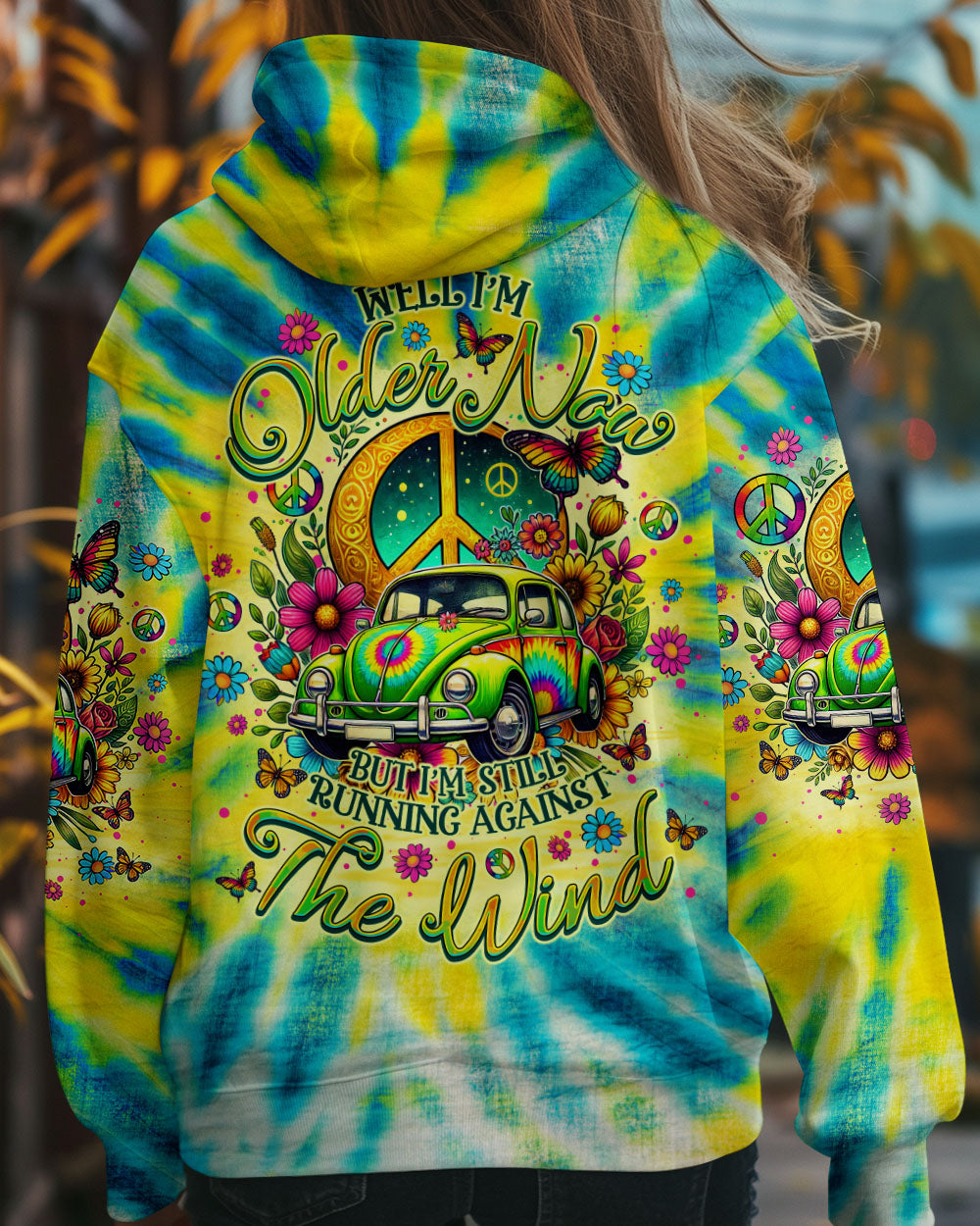 RUNNING AGAINST THE WIND TIE DYE ALL OVER PRINT - TLNO1008242