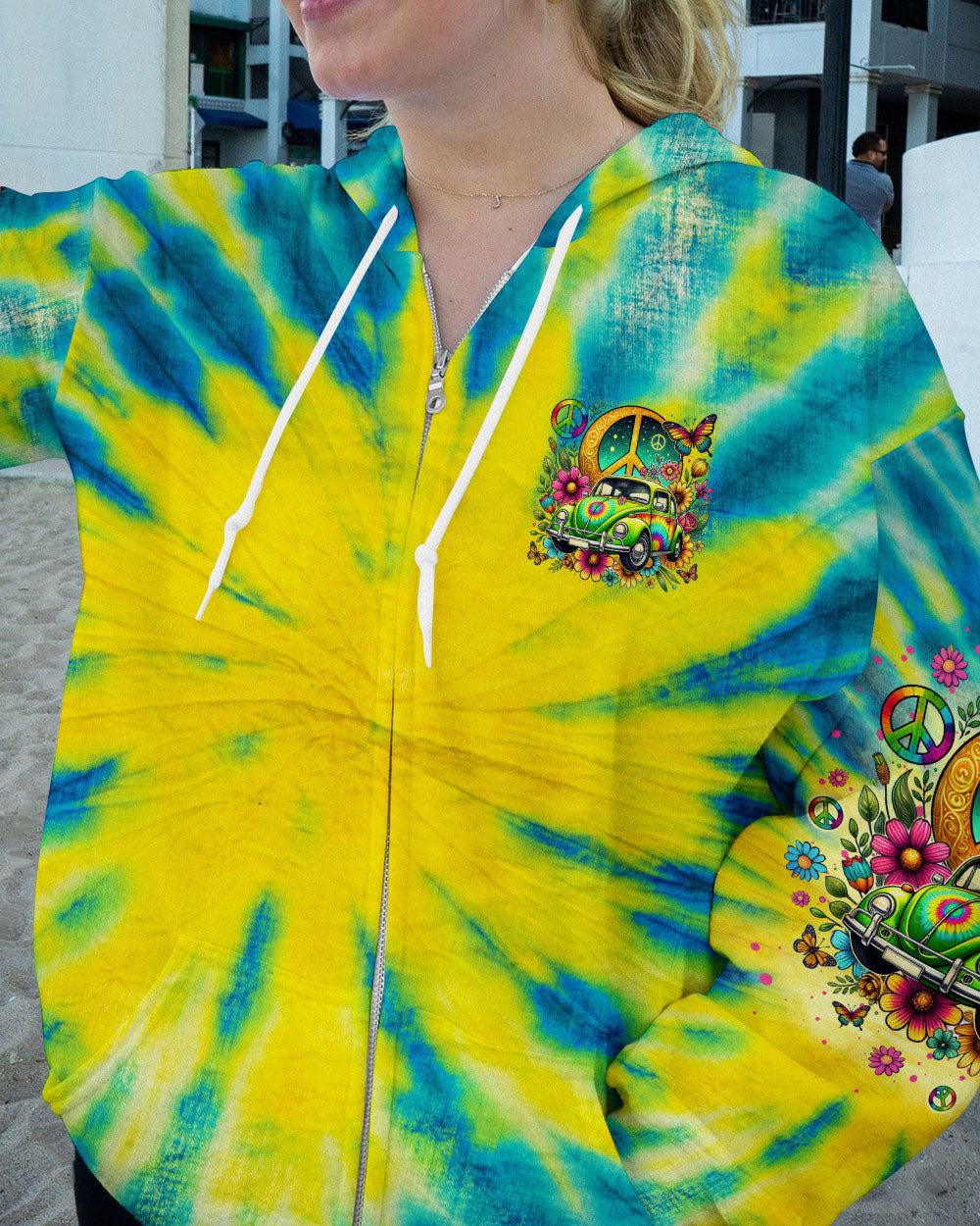 RUNNING AGAINST THE WIND TIE DYE ALL OVER PRINT - TLNO1008242