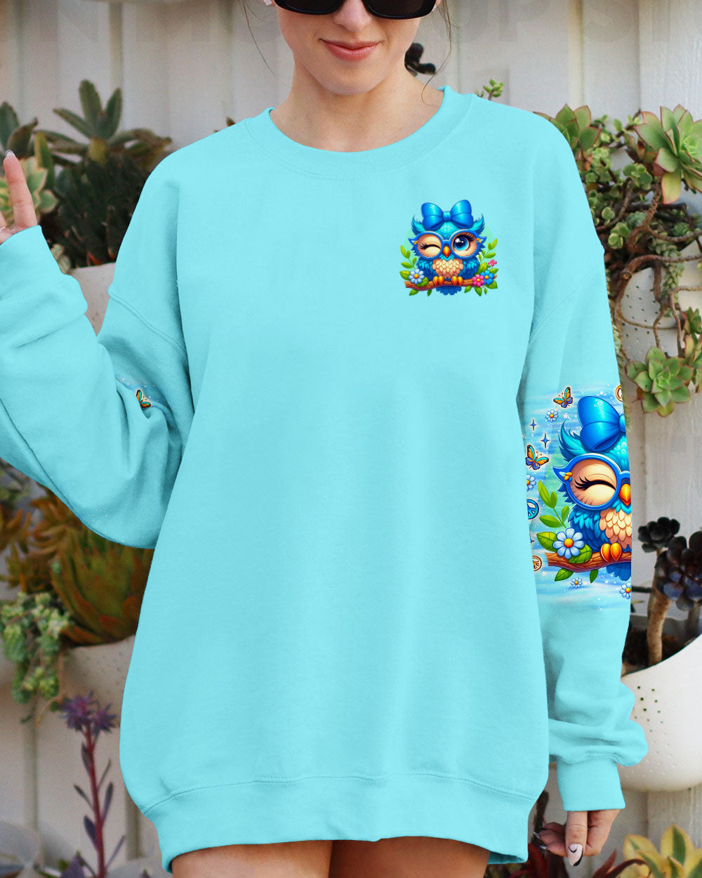 DON'T FORGET TO BE OWLSOME ALL OVER PRINT - TLNO1107251