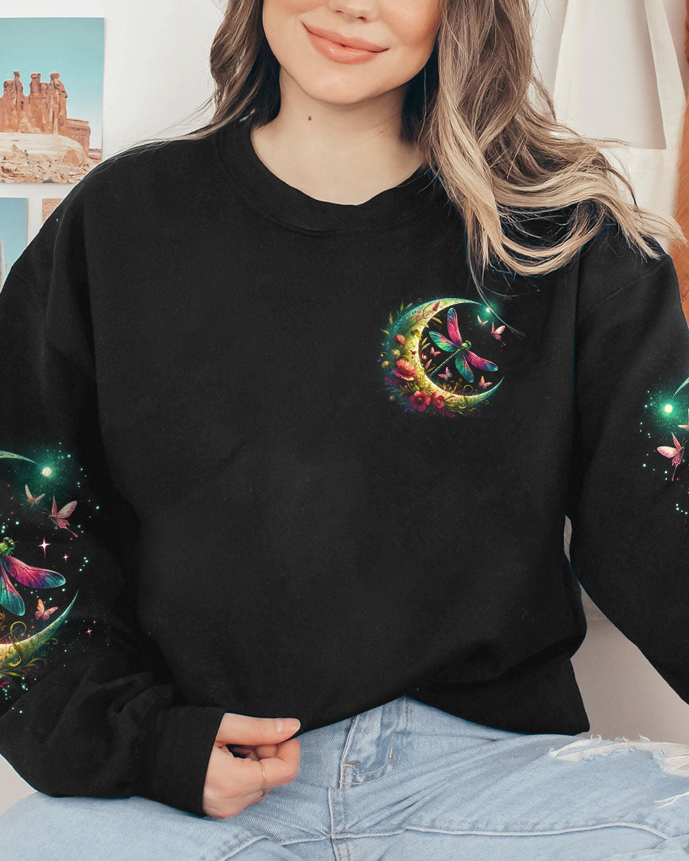 HELLO DARKNESS MY OLD FRIEND DRAGONFLY ALL OVER PRINT - TLNO1112231