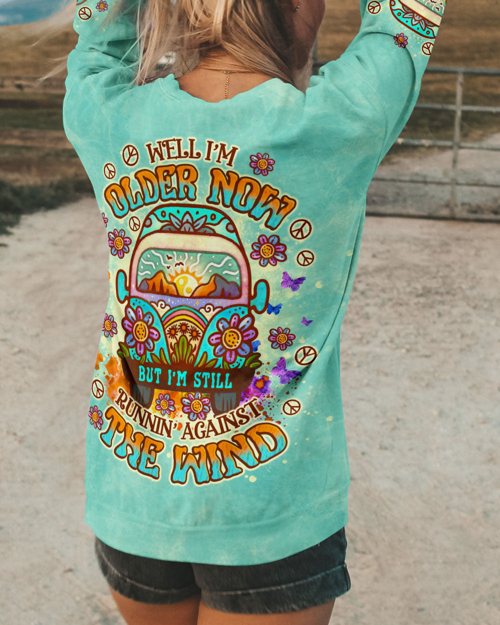 RUNNING AGAINST THE WIND ALL OVER PRINT - TLNO1112243