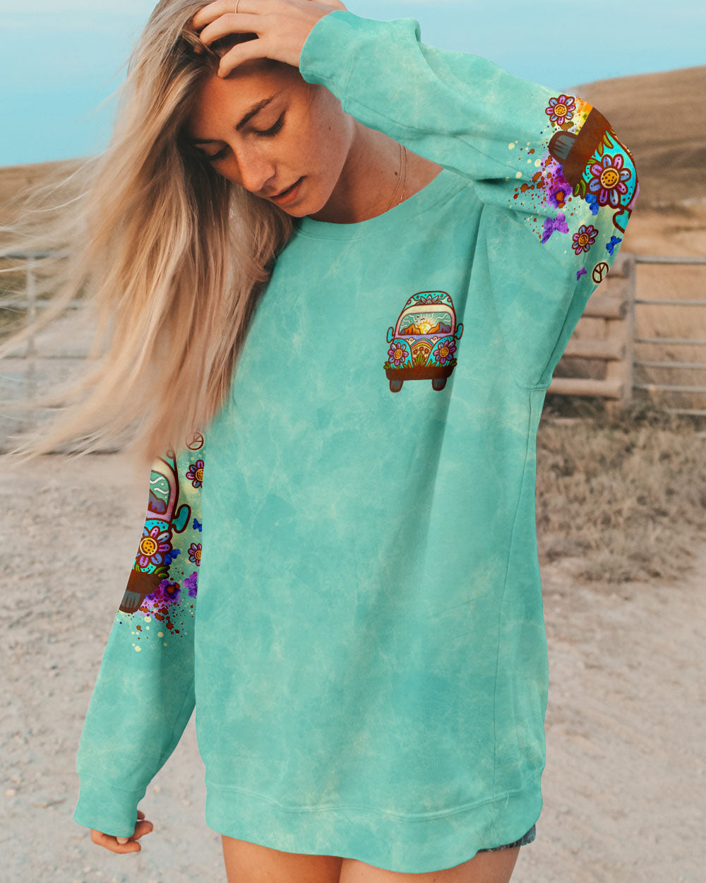 RUNNING AGAINST THE WIND ALL OVER PRINT - TLNO1112243