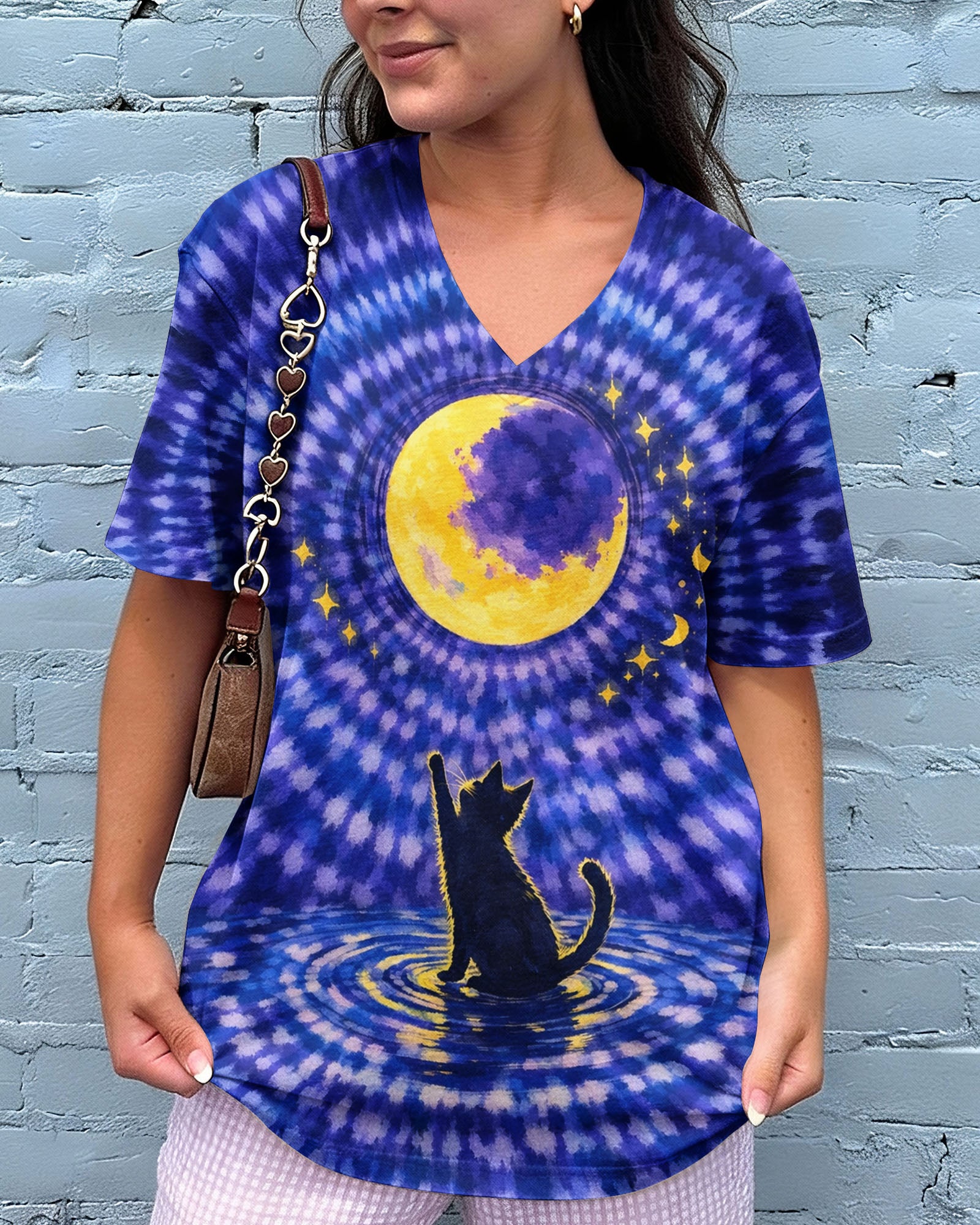 STAY WILD MOON CHILD  MOON CAT ALL OVER PRINT - TLNO1202261