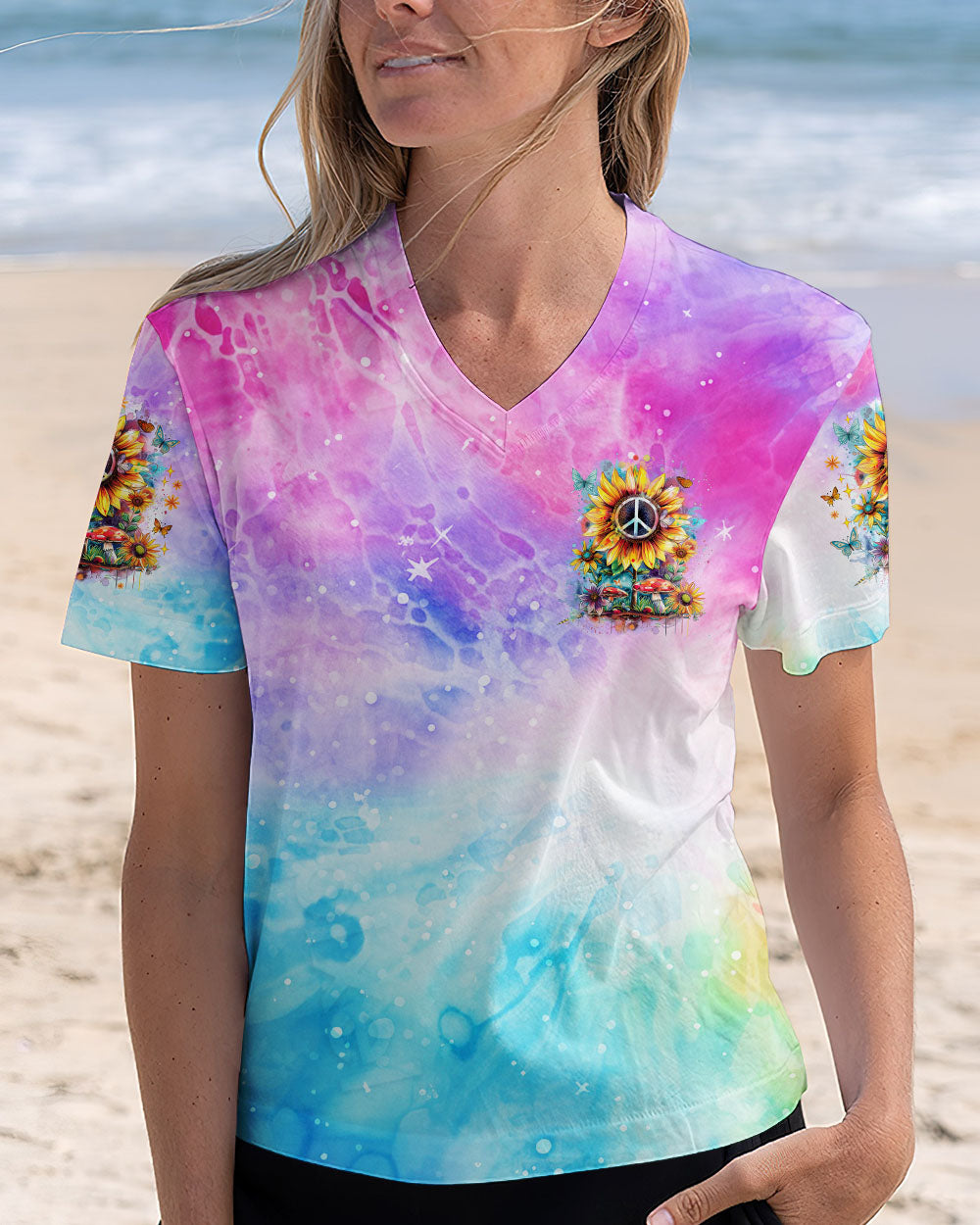 BE A SUNFLOWER ALL OVER PRINT - TLNO1208244