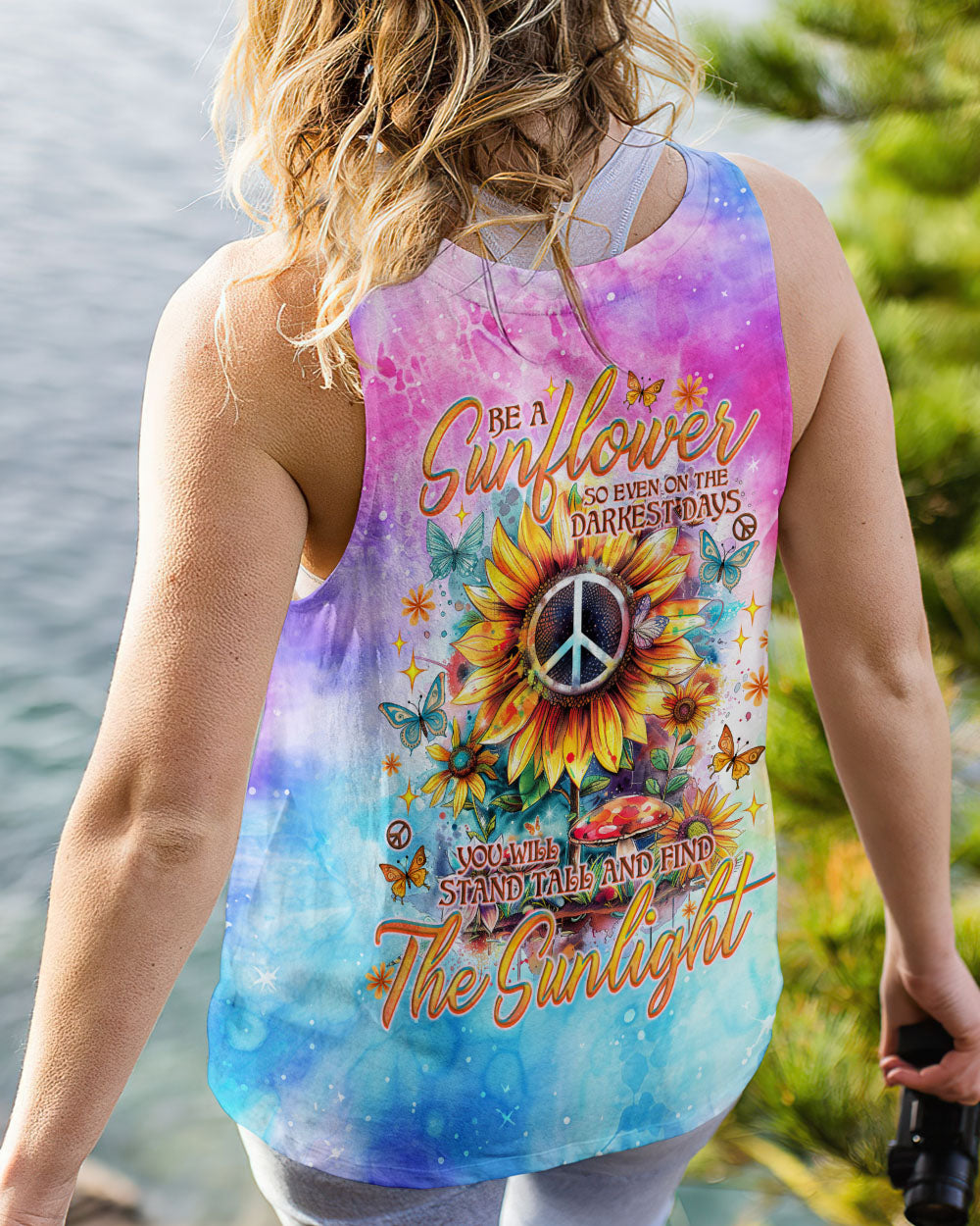 BE A SUNFLOWER ALL OVER PRINT - TLNO1208244