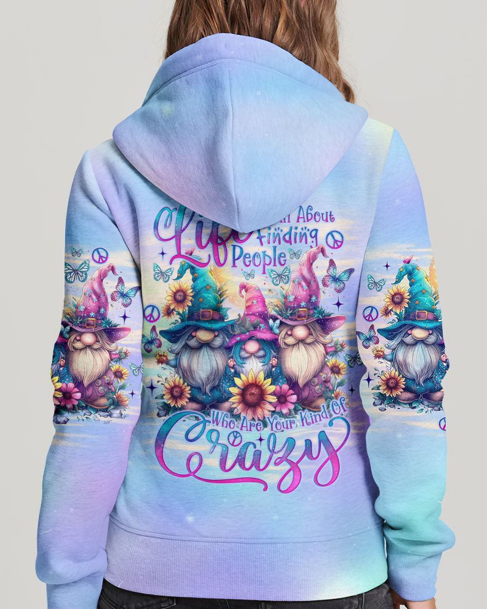 YOUR KIND OF CRAZY GNOME ALL OVER PRINT - TLNO1303244