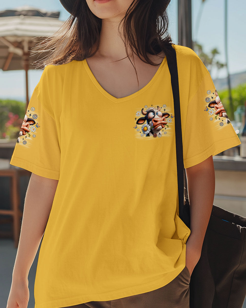 DID I ROLL MY EYES OUT LOUD COW ALL OVER PRINT - TLNO1407251