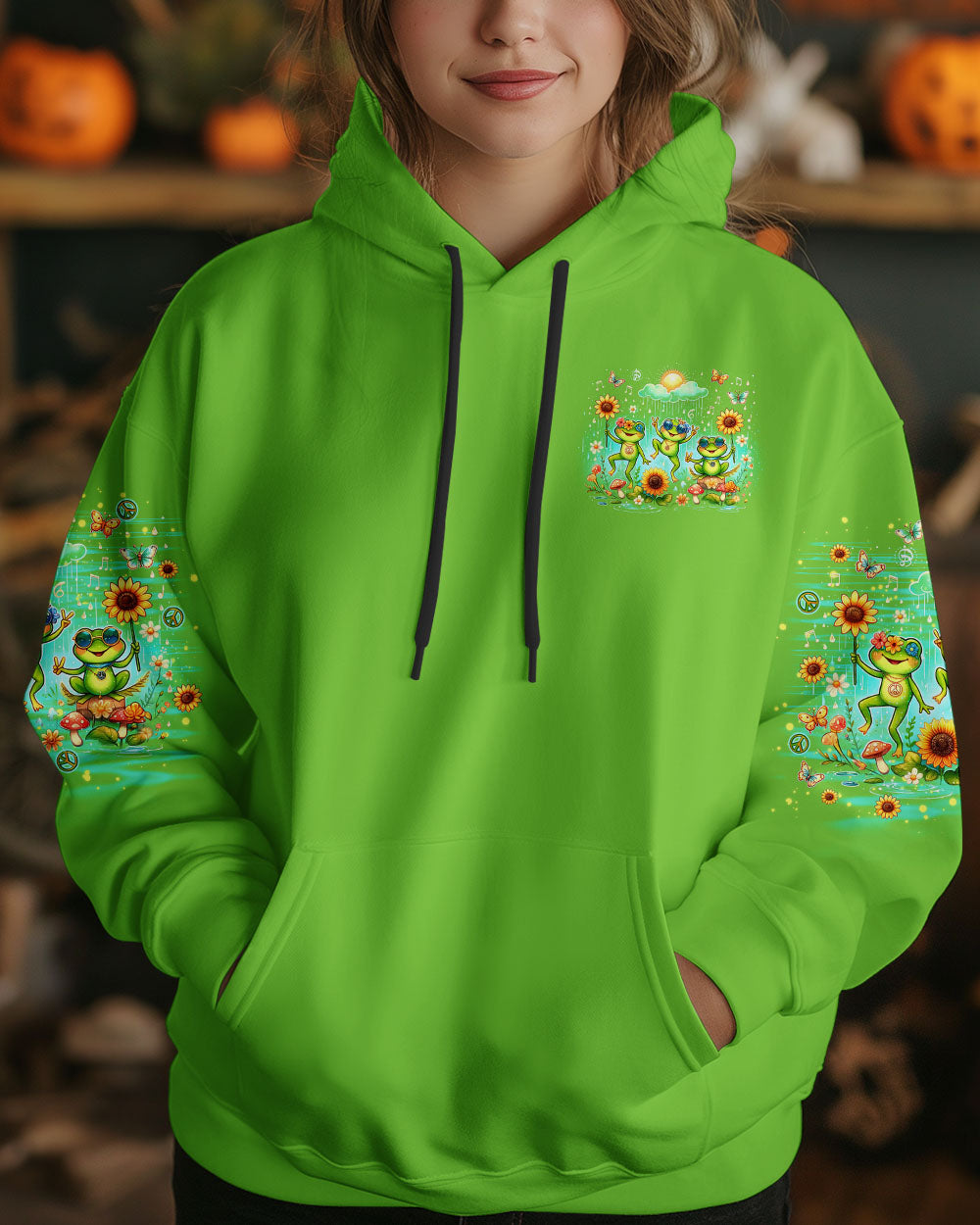 DANCE IN THE RAIN FROG ALL OVER PRINT  - TLNO1505253
