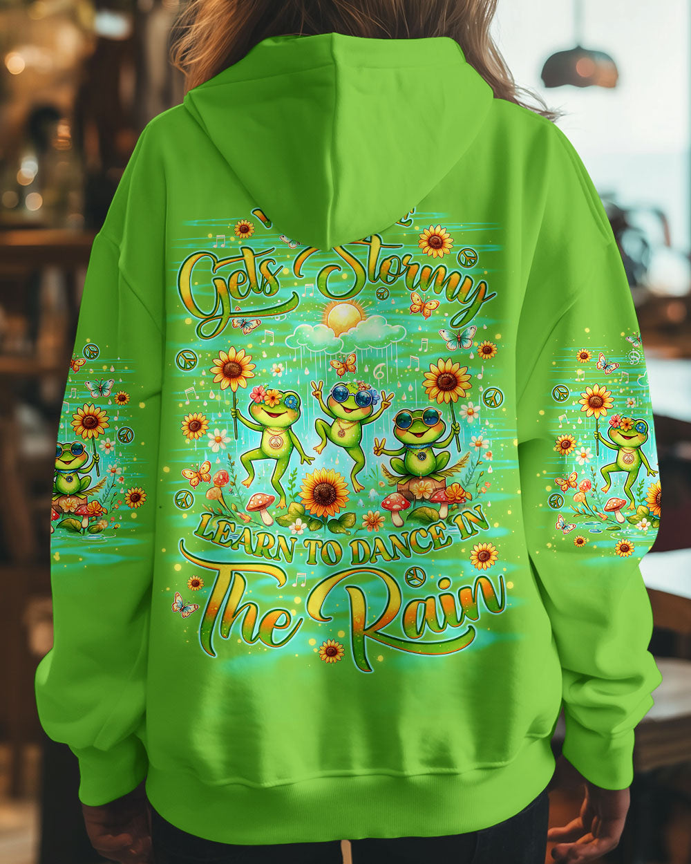 DANCE IN THE RAIN FROG ALL OVER PRINT  - TLNO1505253