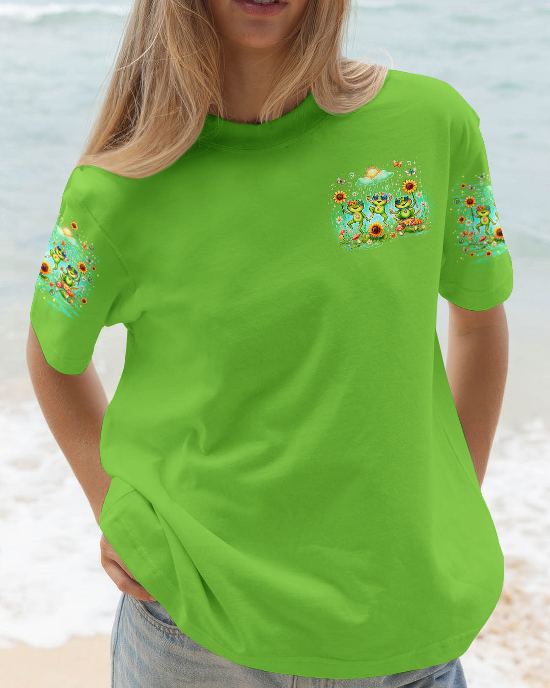 DANCE IN THE RAIN FROG ALL OVER PRINT  - TLNO1505253