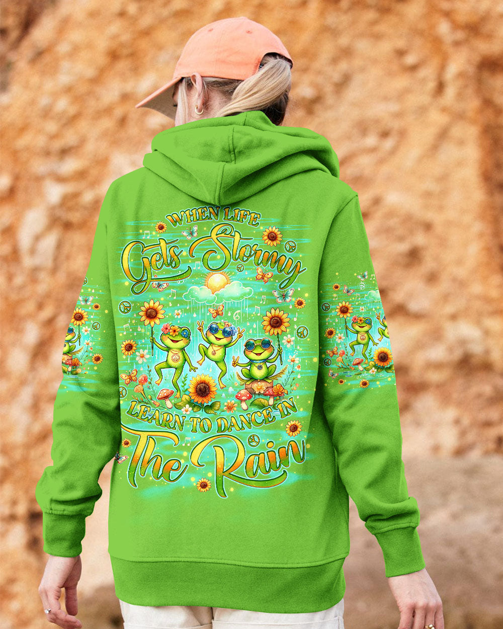 DANCE IN THE RAIN FROG ALL OVER PRINT  - TLNO1505253