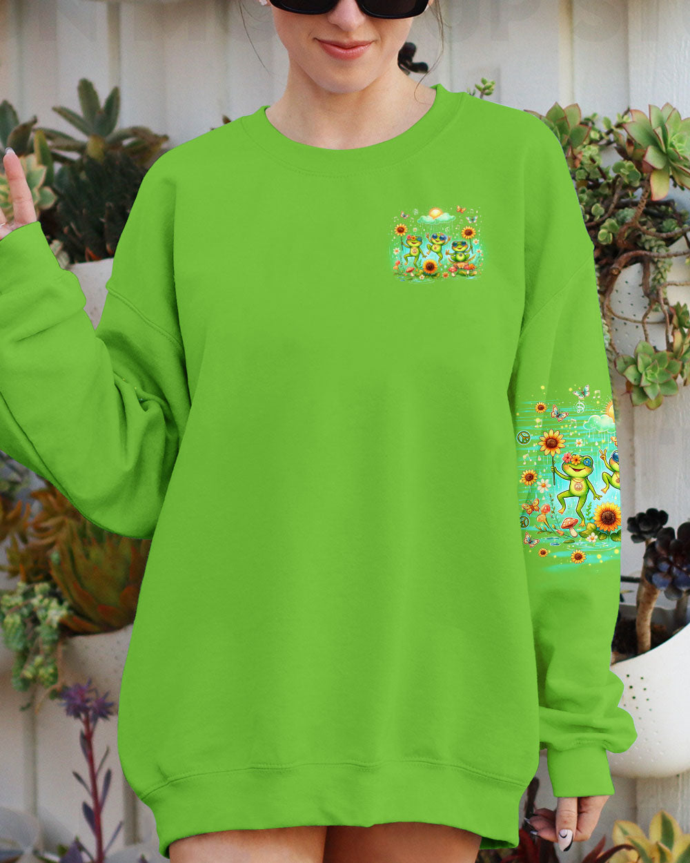 DANCE IN THE RAIN FROG ALL OVER PRINT  - TLNO1505253