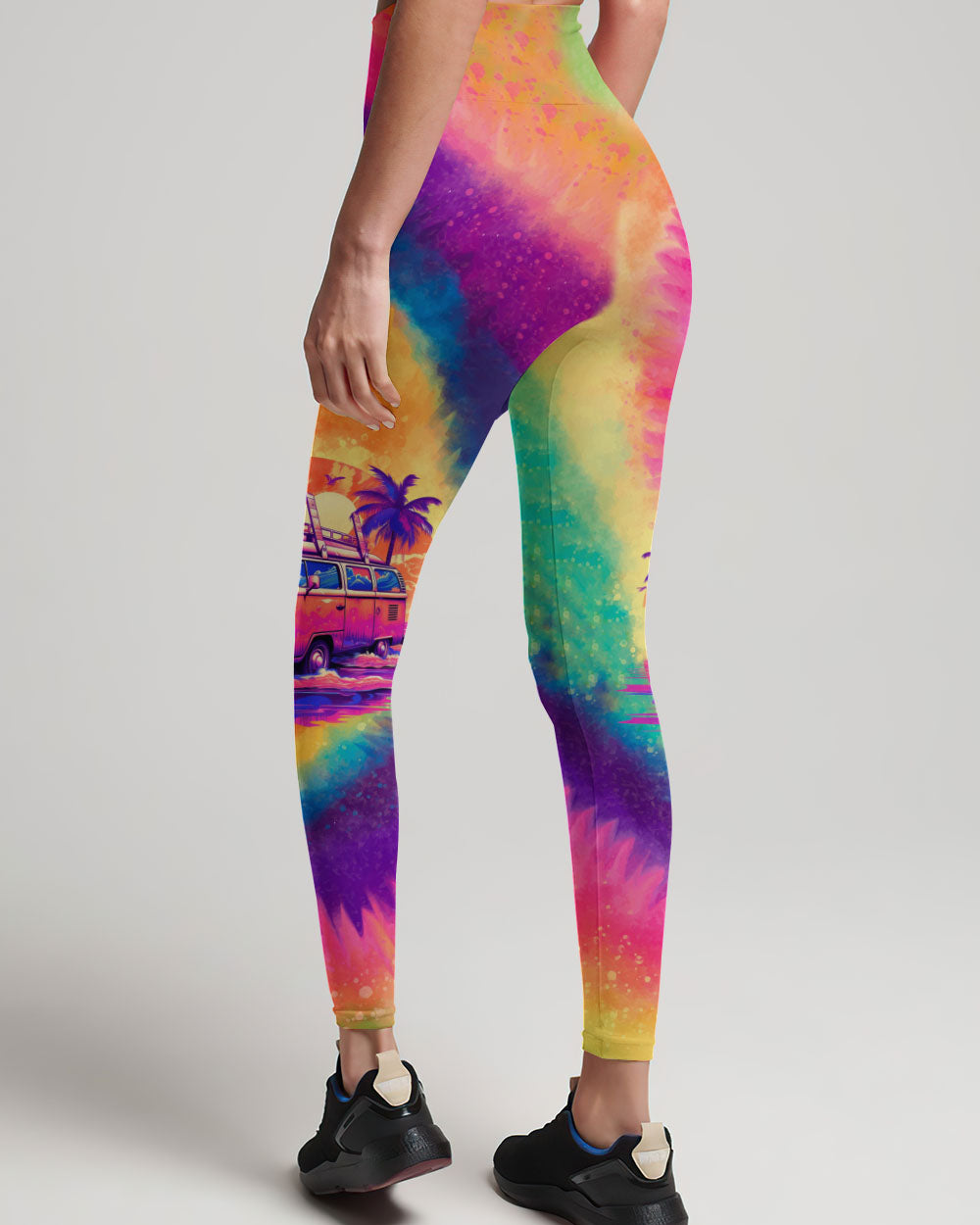 RUNNING AGAINST THE WIND TIE DYE BEACH ALL OVER PRINT - TLNO1606231
