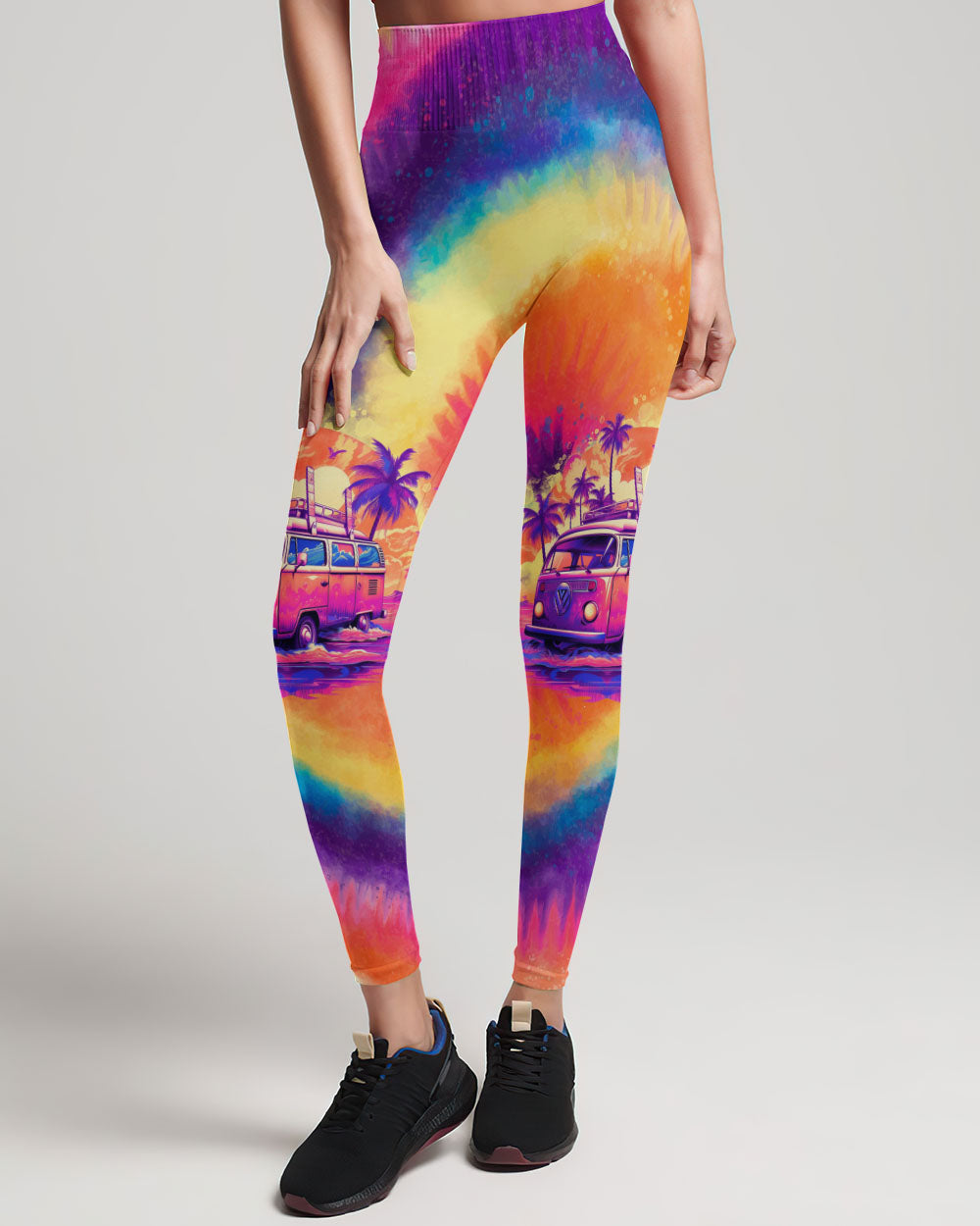 RUNNING AGAINST THE WIND TIE DYE BEACH ALL OVER PRINT - TLNO1606231
