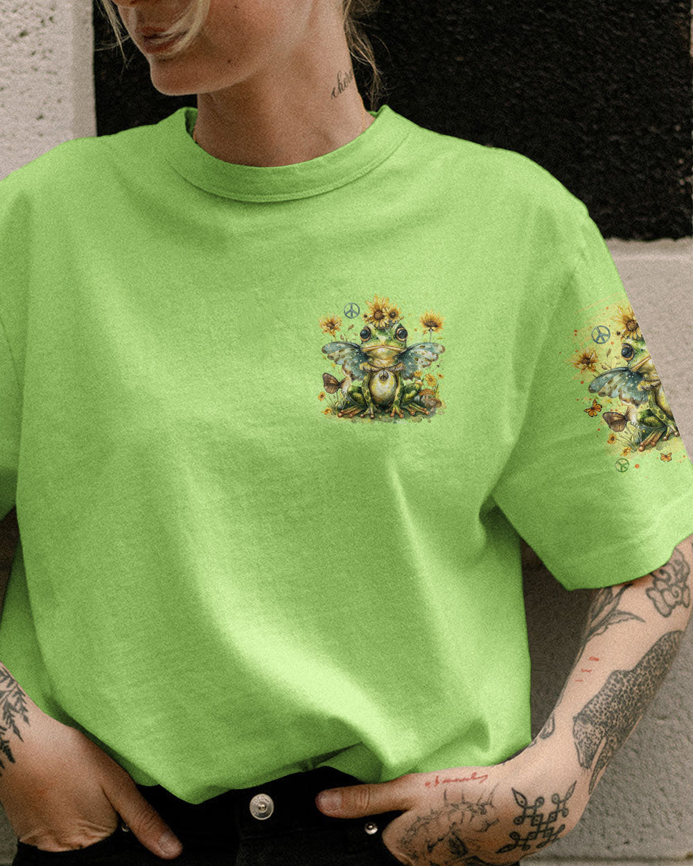 YOU MAY SAY I'M A DREAMER FROG ALL OVER PRINT - TLNO1705242