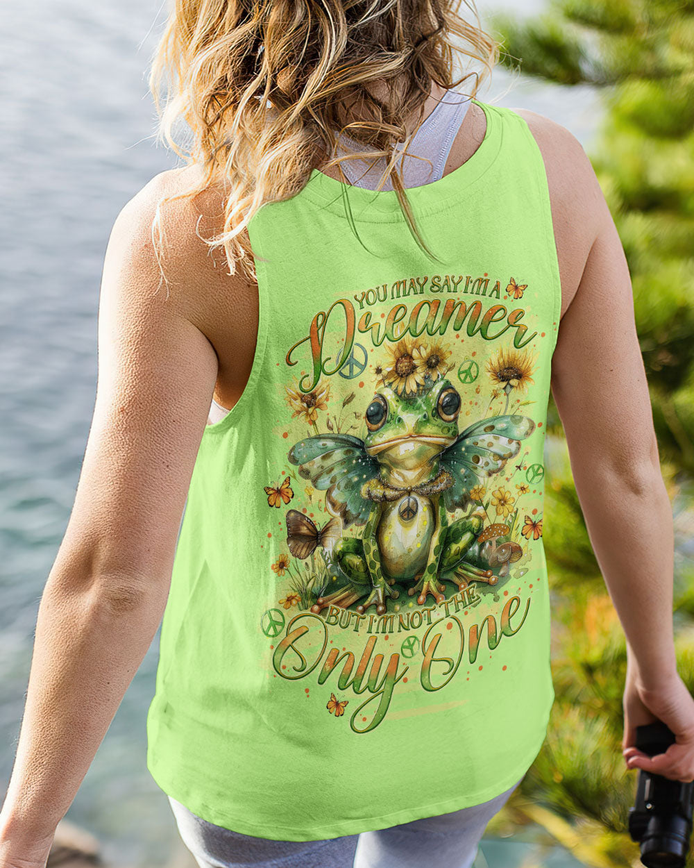 YOU MAY SAY I'M A DREAMER FROG ALL OVER PRINT - TLNO1705242