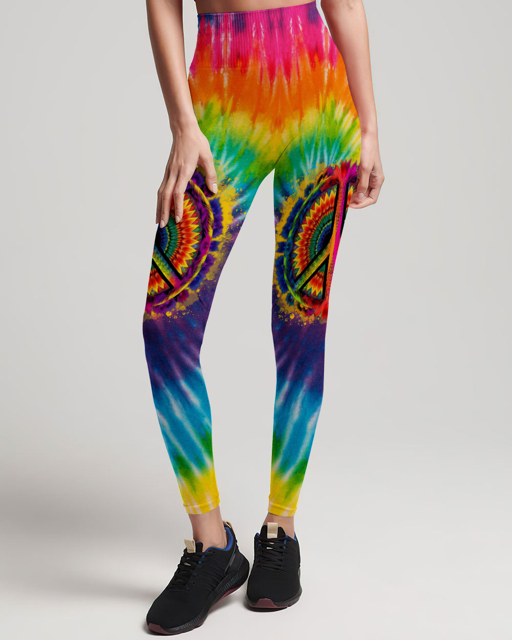 EVERY LITTLE THING SUNFLOWER TIE DYE ALL OVER PRINT - TLNO1707232
