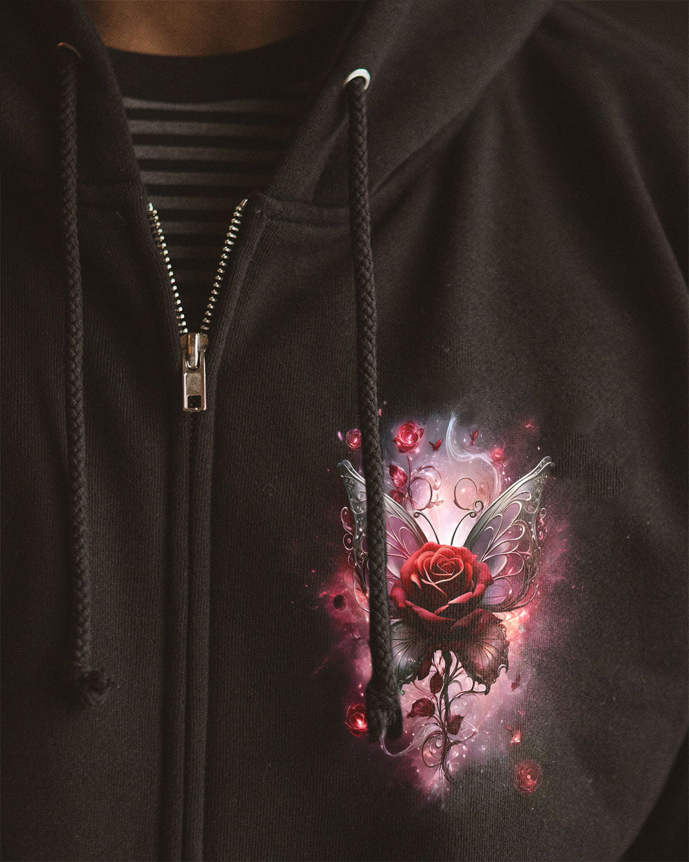 I BELIEVE THERE ARE ANGELS AMONG US WINGS ROSE ALL OVER PRINT - TLNO1712242