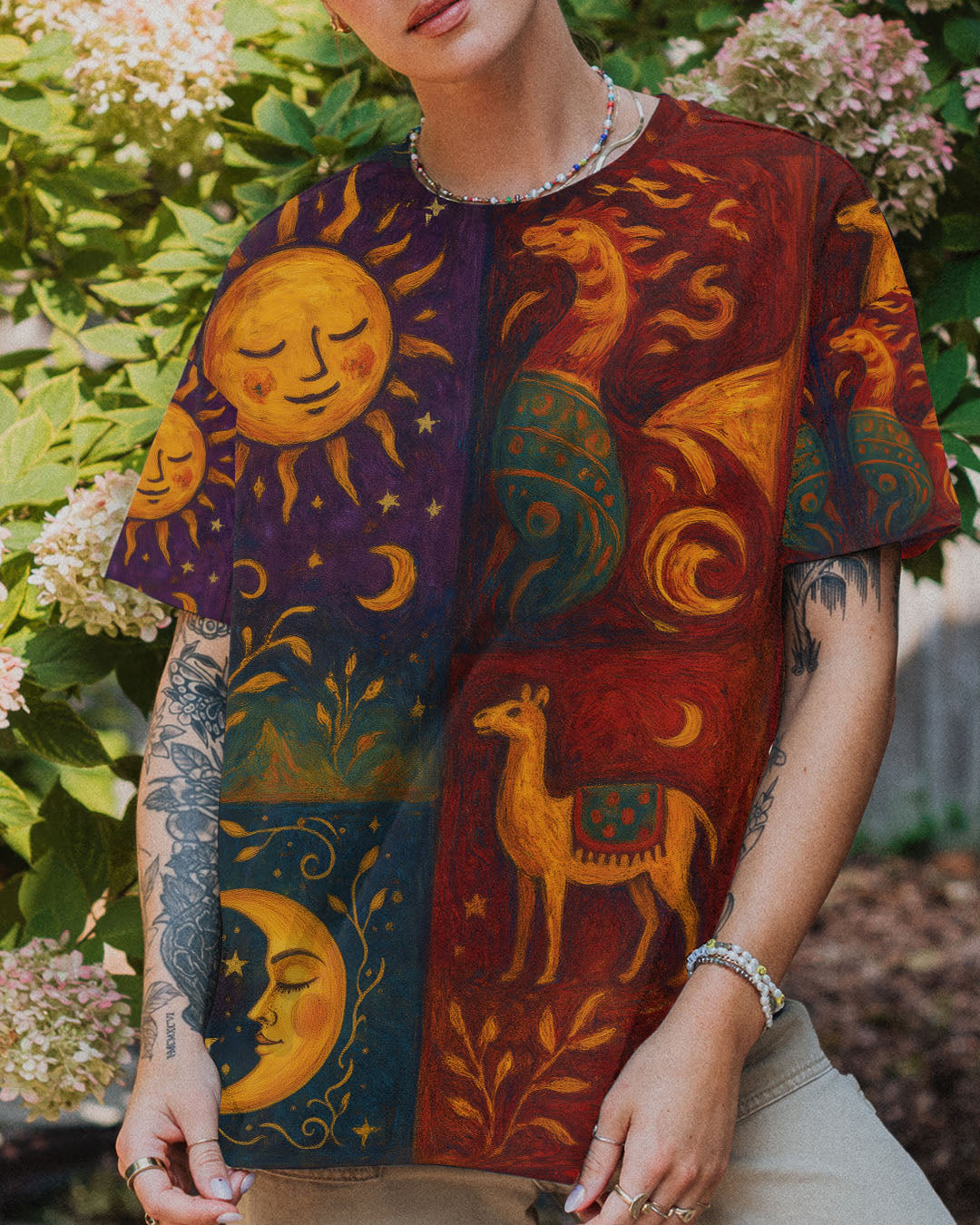 HIPPIE HARMONY ALL OVER PRINT - TLNO1811252