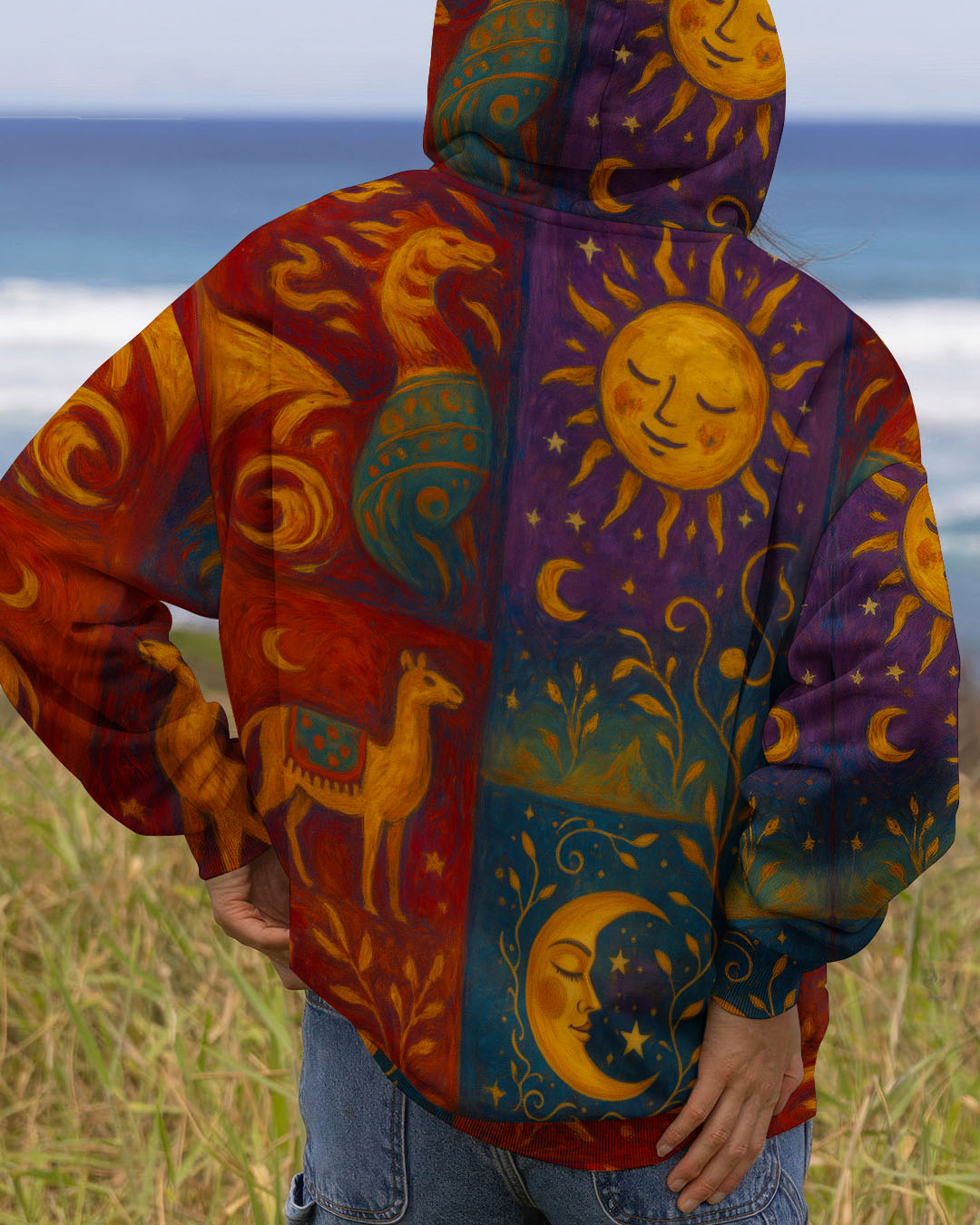 HIPPIE HARMONY ALL OVER PRINT - TLNO1811252
