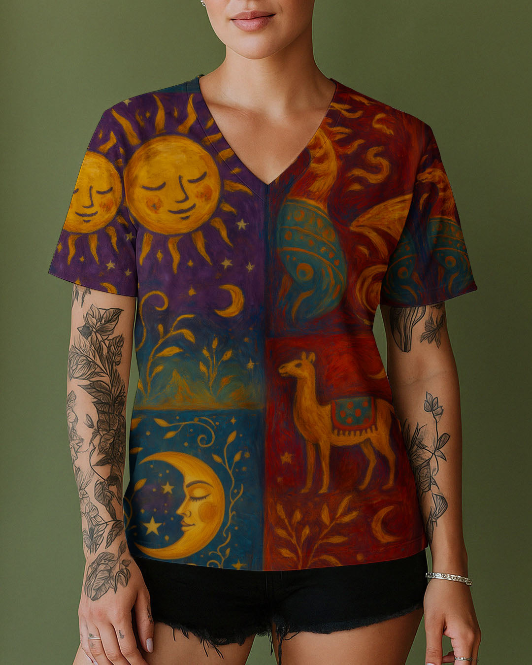 HIPPIE HARMONY ALL OVER PRINT - TLNO1811252