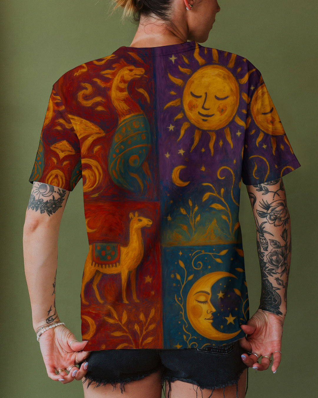 HIPPIE HARMONY ALL OVER PRINT - TLNO1811252