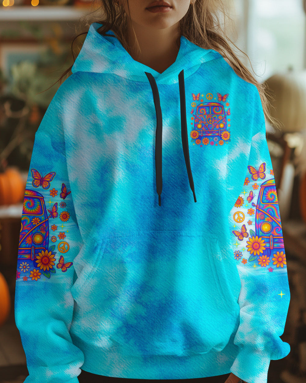 RUNNING AGAINST THE WIND BUS TIE DYE ALL OVER PRINT - TLNO2105251