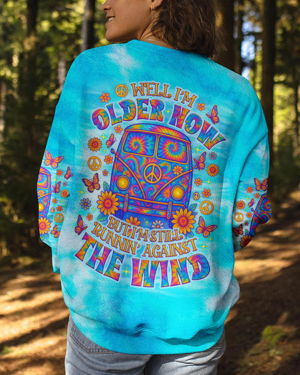 RUNNING AGAINST THE WIND BUS TIE DYE ALL OVER PRINT - TLNO2105251