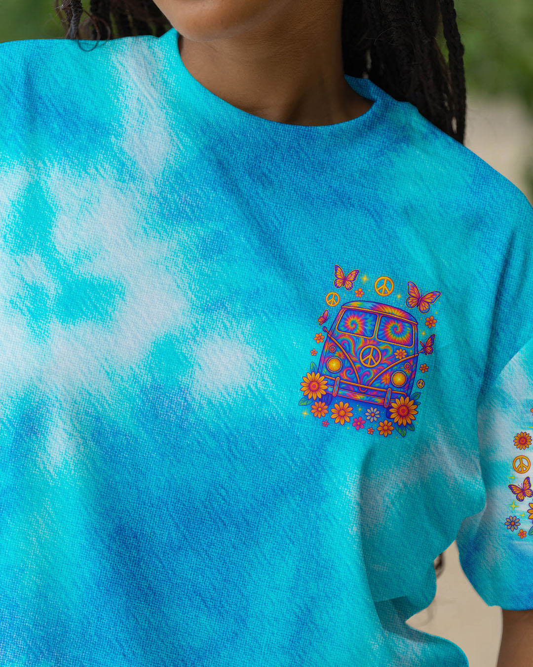 RUNNING AGAINST THE WIND BUS TIE DYE ALL OVER PRINT - TLNO2105251