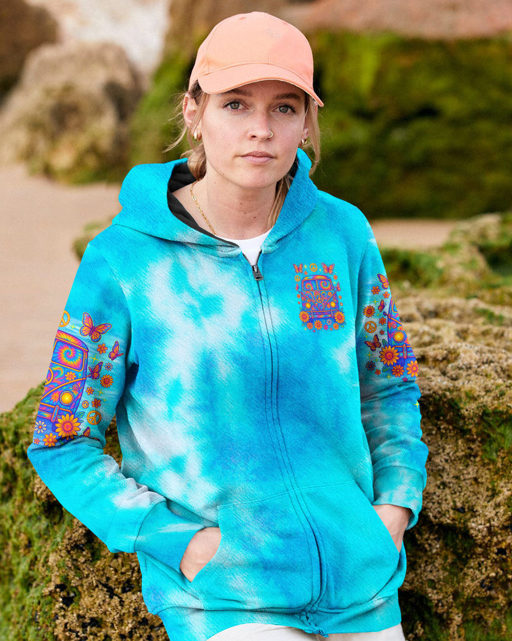RUNNING AGAINST THE WIND BUS TIE DYE ALL OVER PRINT - TLNO2105251