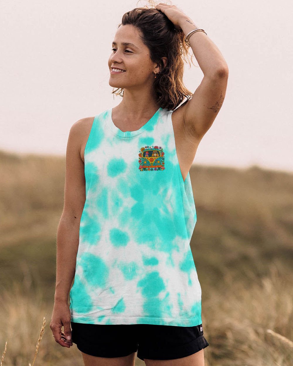RUNNING AGAINST THE WIND BUS TIE DYE ALL OVER PRINT - TLNO2107253