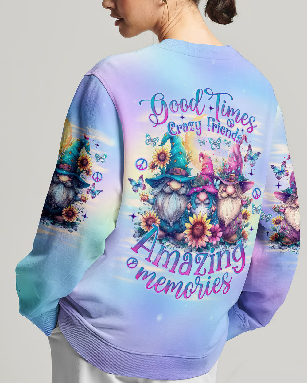 GOOD TIMES CRAZY FRIEND GNOME ALL OVER PRINT - TLNO2304244