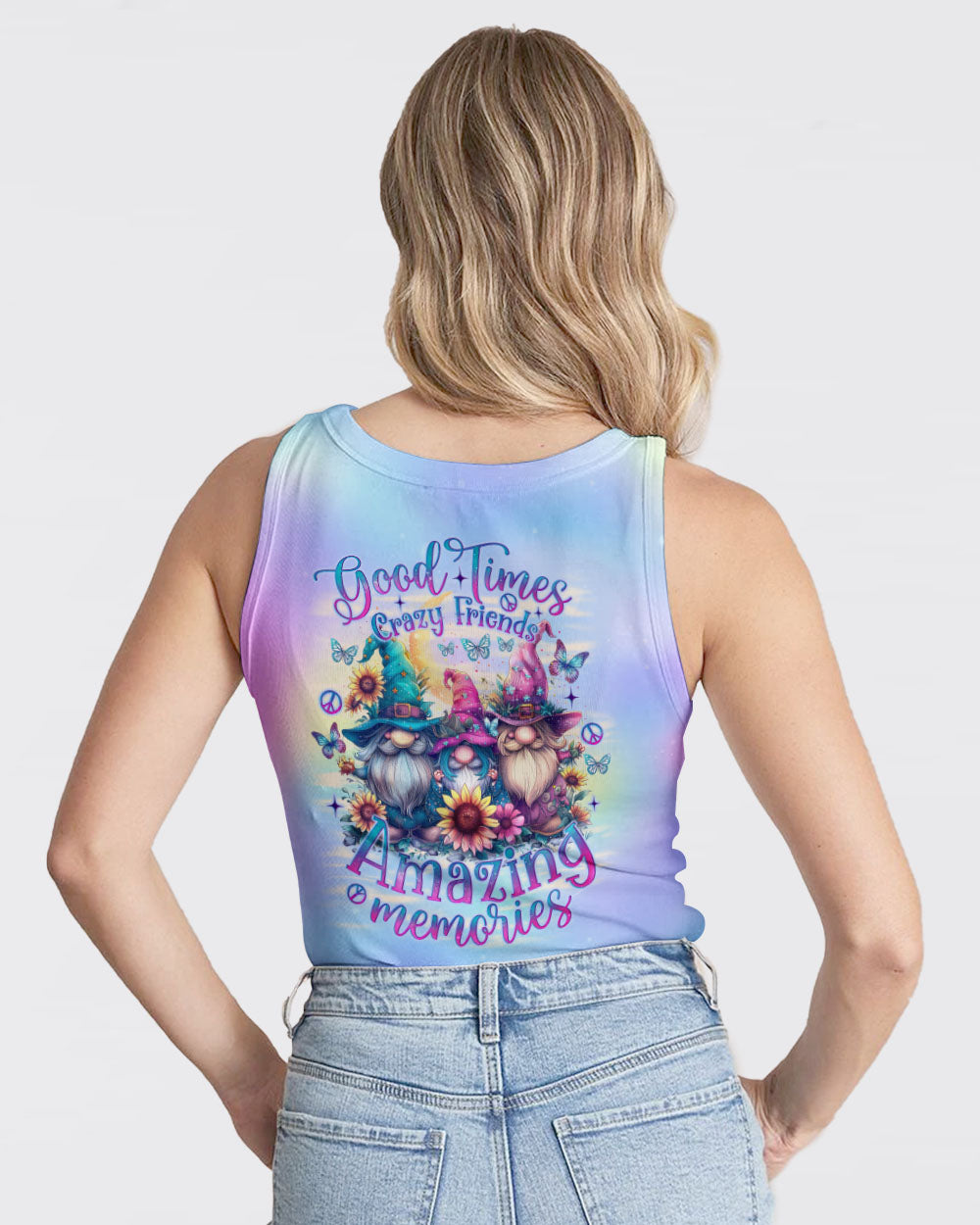 GOOD TIMES CRAZY FRIEND GNOME ALL OVER PRINT - TLNO2304244