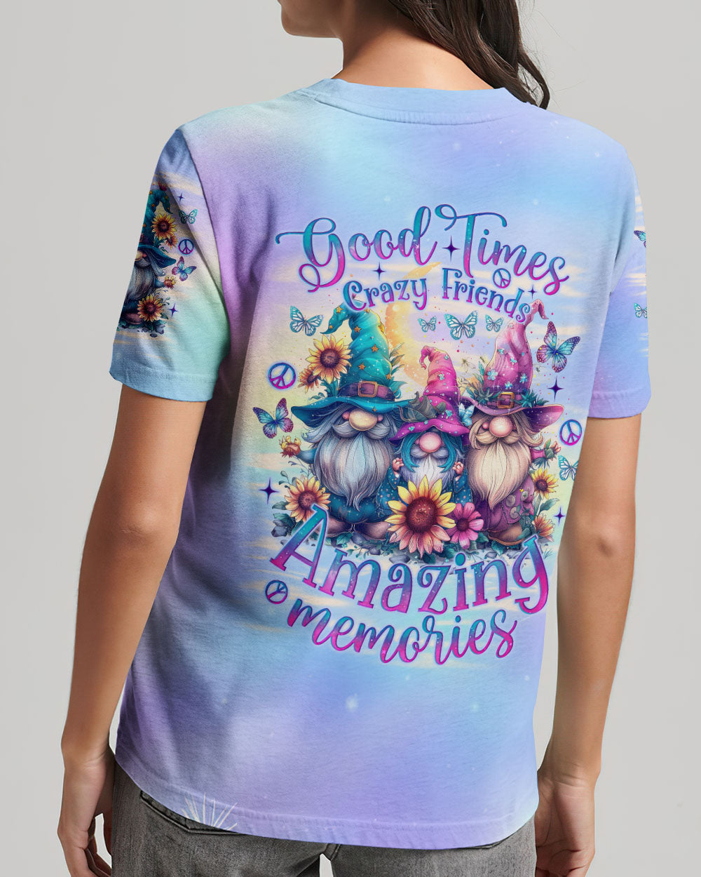 GOOD TIMES CRAZY FRIEND GNOME ALL OVER PRINT - TLNO2304244