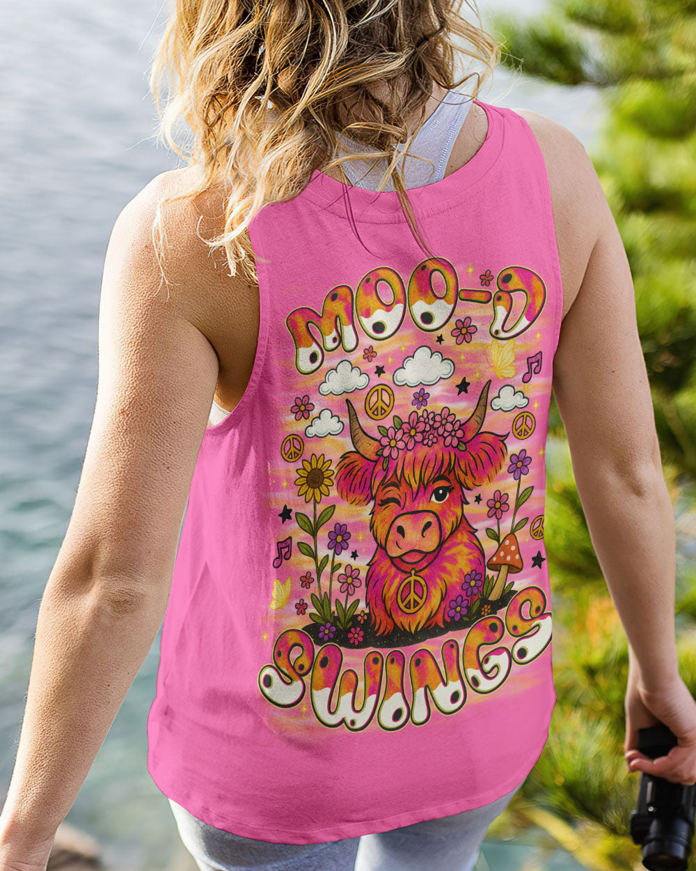 MOOD SWINGS COW TIE DYE ALL OVER PRINT - TLNO2307251
