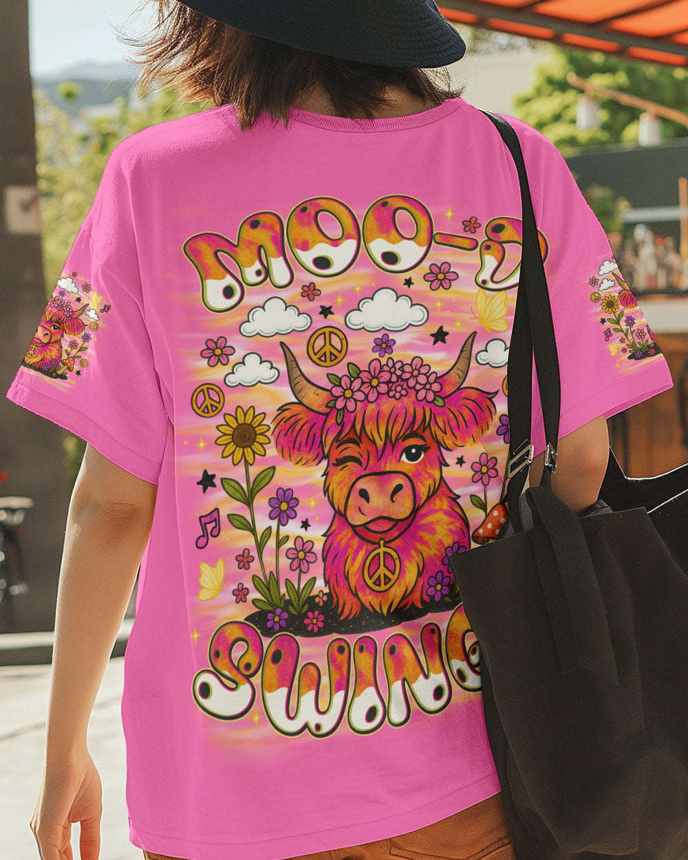 MOOD SWINGS COW TIE DYE ALL OVER PRINT - TLNO2307251