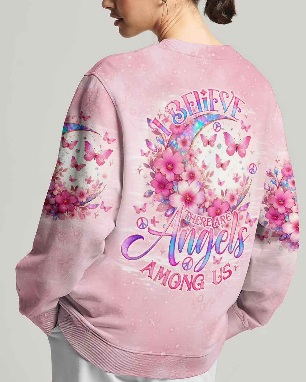 I BELIEVE THERE ARE ANGELS AMONG US ALL OVER PRINT - TLNO2405241