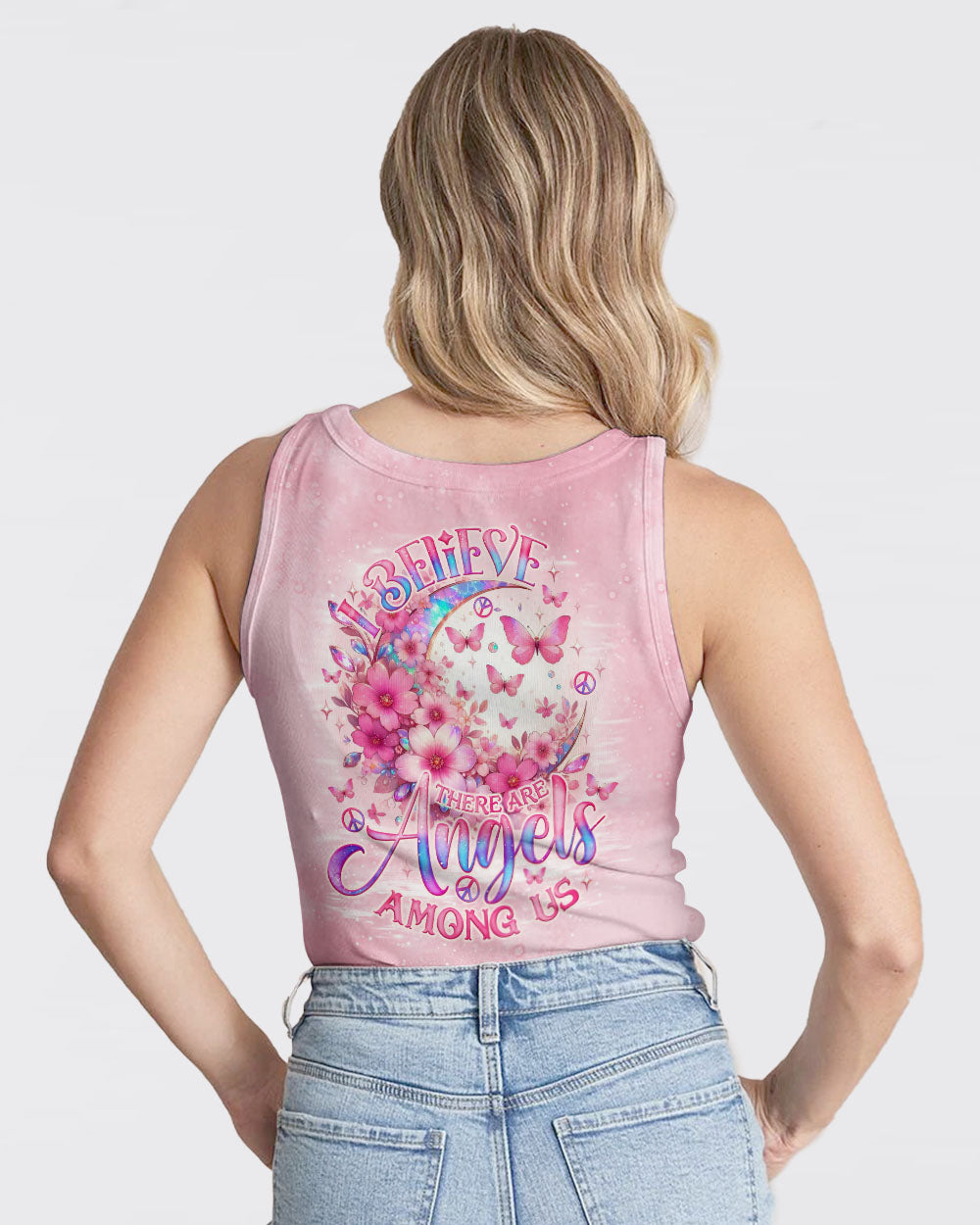 I BELIEVE THERE ARE ANGELS AMONG US ALL OVER PRINT - TLNO2405241