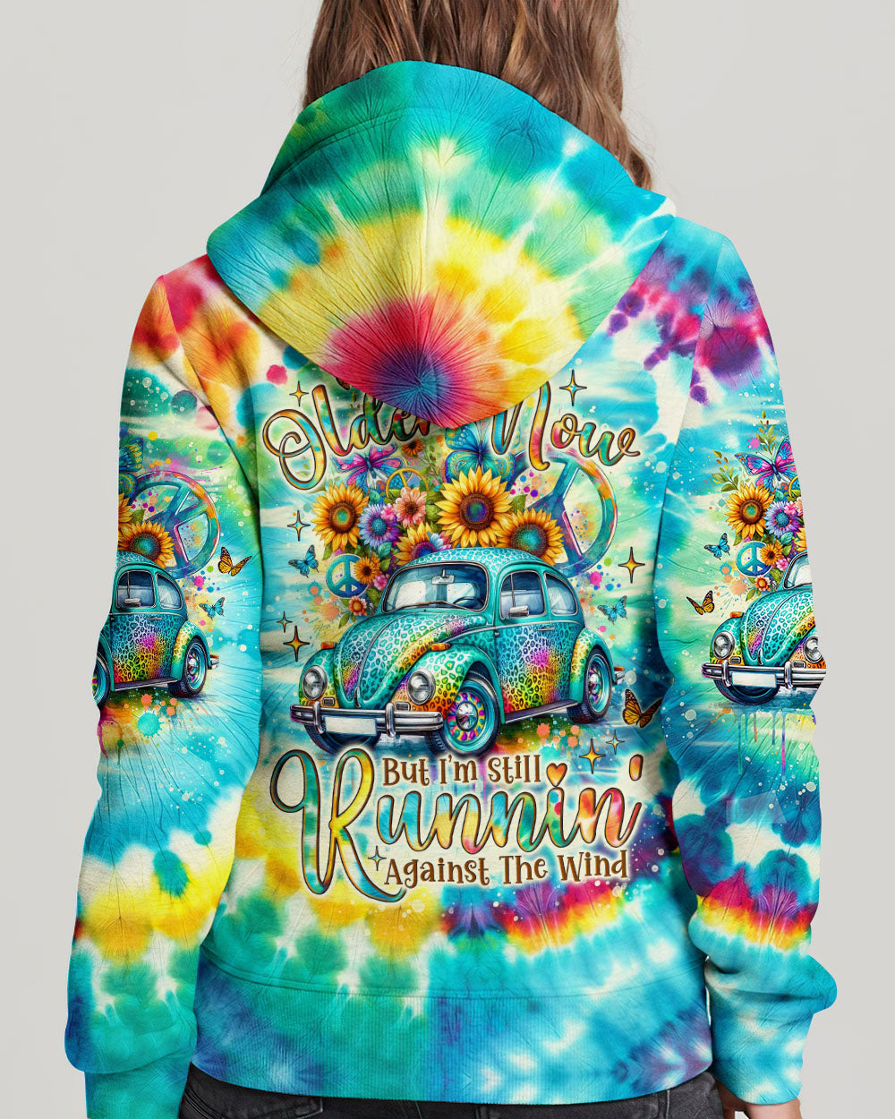 RUNNING AGAINST THE WIND TIE DYE LEOPARD ALL OVER PRINT - TLNO2601241