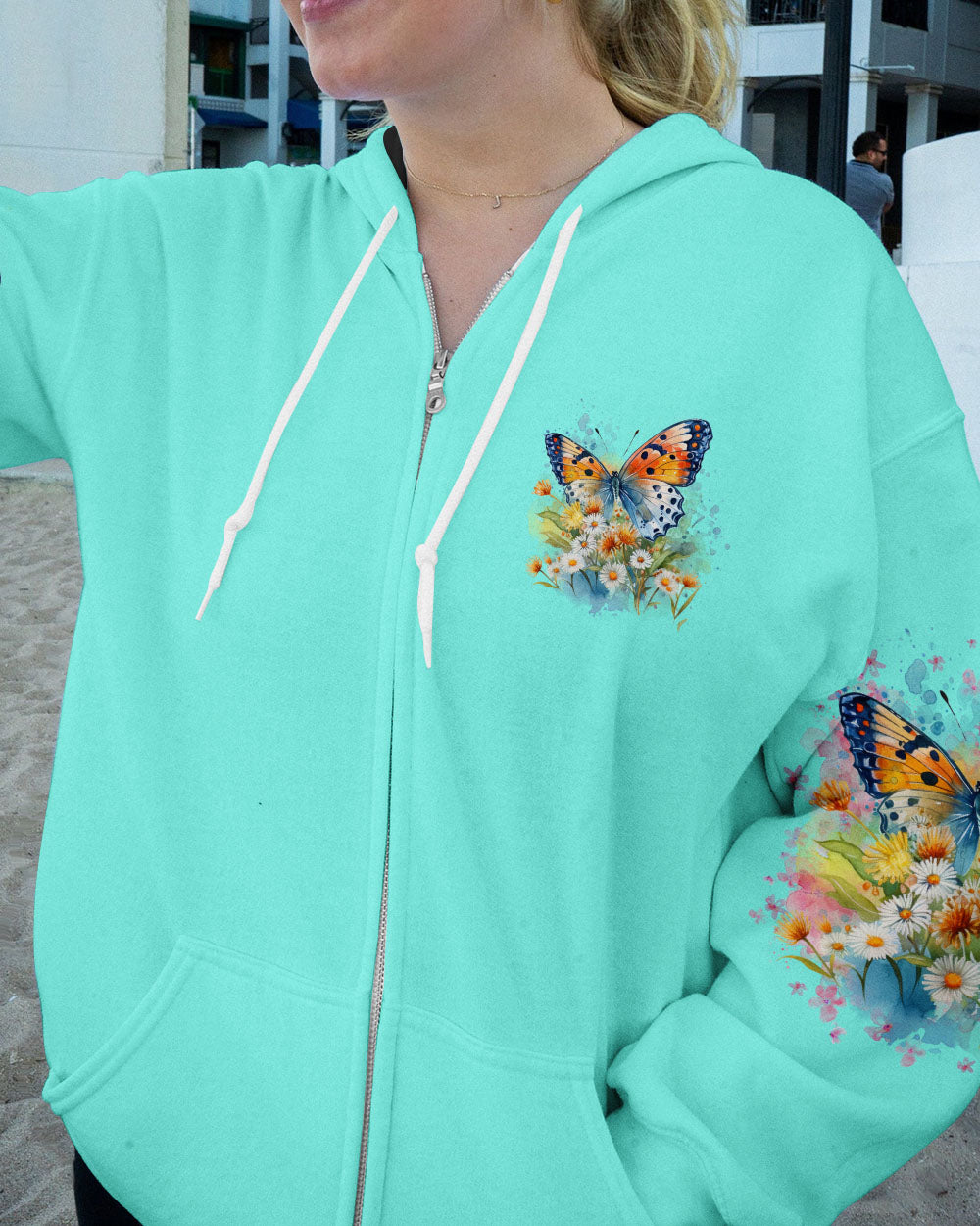 JUST BREATHE BUTTERFLY ALL OVER PRINT - TLNO2602241