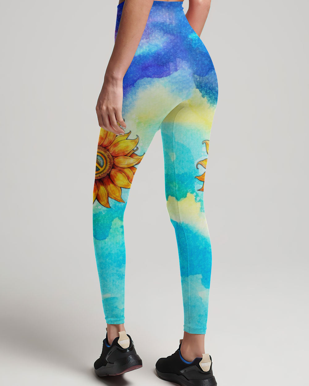 HIPPIE SOUL SUNFLOWER WATERCOLOR ALL OVER PRINT - TLNO2605232