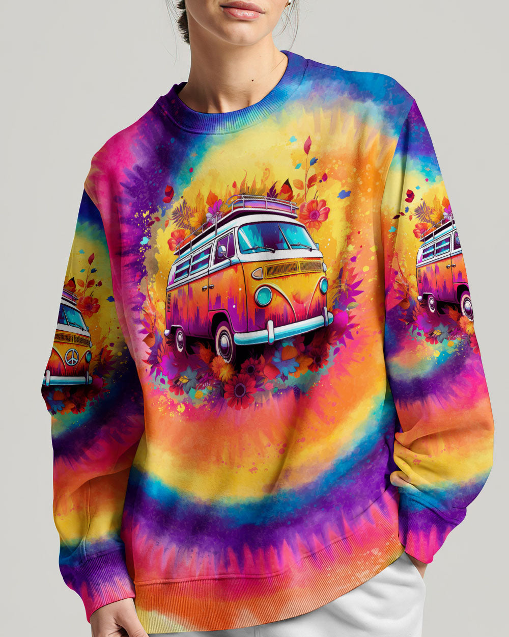 HIPPIE SOUL TIE DYE ALL OVER PRINT - TLNO2607231