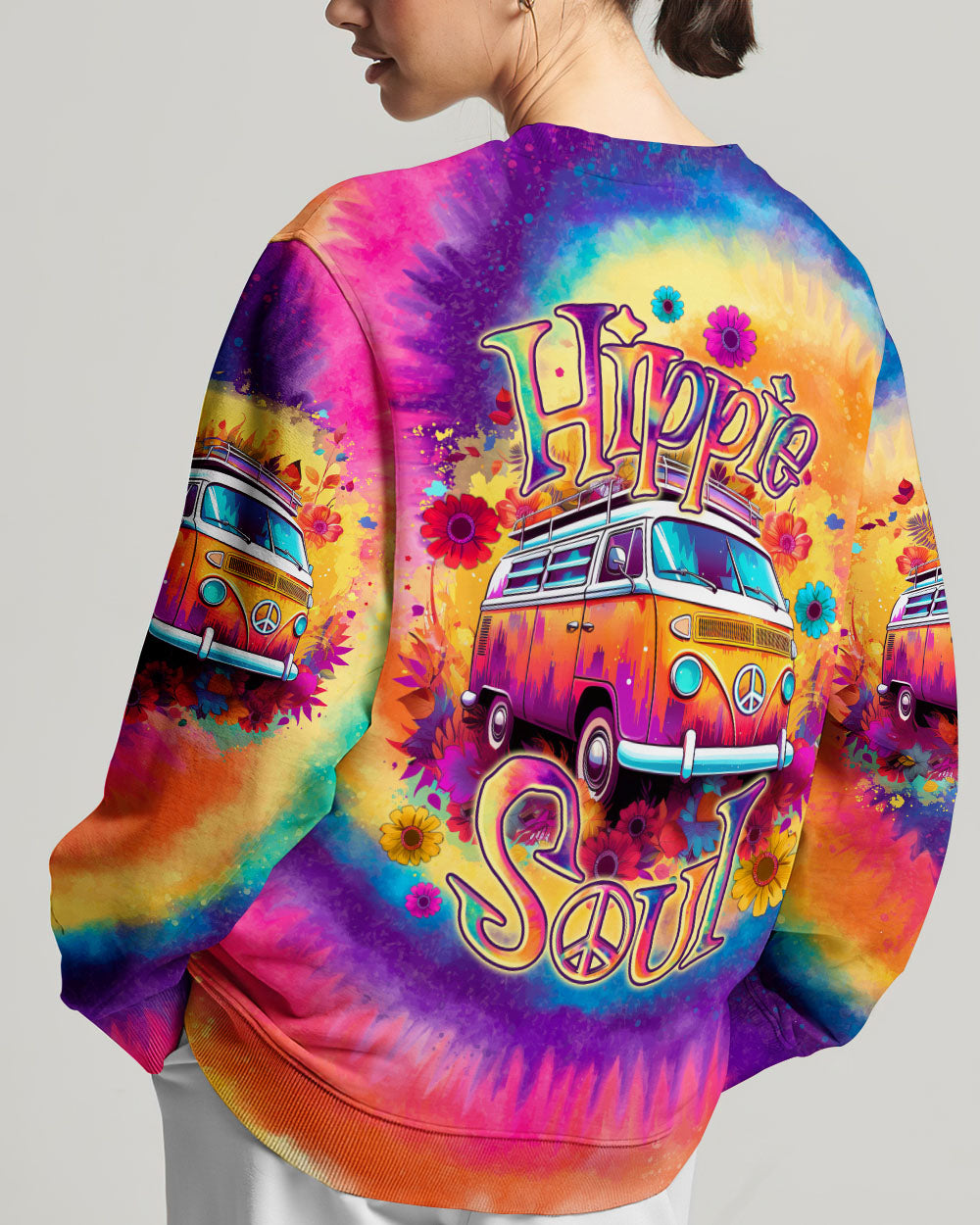HIPPIE SOUL TIE DYE ALL OVER PRINT - TLNO2607231